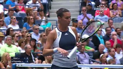 Amerika Açık Finali: Pennetta - Vinci (Özet)