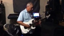 Orlando Leone playing Europa/Santana guitar Fernandes Revolver Pro
