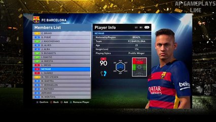 PES 2016  Cristiano Ronaldo, Messi, Neymar, Bale, Ibrahimović e Outros FACES e OVERALL
