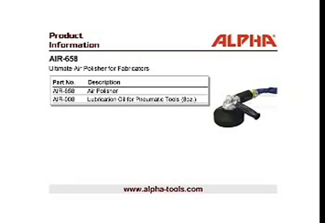 Alpha Air-658 with Profiler B-Series