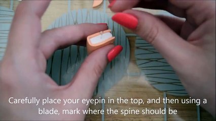 Polymer Clay Nerdy Book Tutorial (Back to School Series)