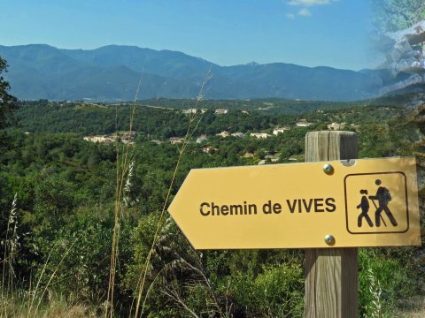 LE CHEMIN DE VIVES.........depuis Vivès
