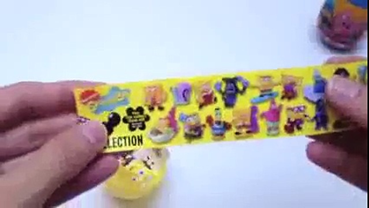 Pocoyo, Peppa Pig and SpongeBob Surprise Eggs Unboxing Huevos Sorpresa Juguetes Toy Videos