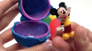 Play Doh Eggs Peppa Pig Surprise Eggs Mickey Mouse Pokemon Cars 2