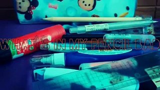 開學what's in my pencil bag我的筆袋