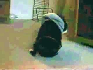 Dude scaring himself!