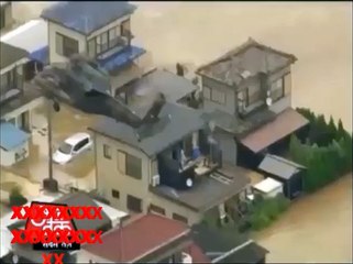 Japan floods: City of Joso hit by 'unprecedented' rain