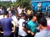 TRAIN CRASH ACCIDENT حادث تصادم قطار بتوك توك بطريق شبرا النمله التابعة لمركز طنطا