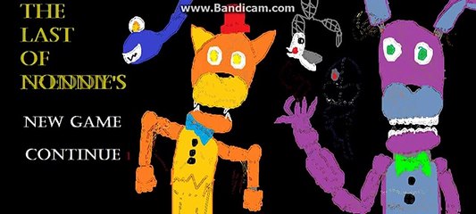The Last Of Nonnie's main menu (just 4 fun) UPDATE