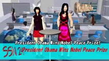 President Obama Wins Nobel Peace Prize ! Congratulations  !