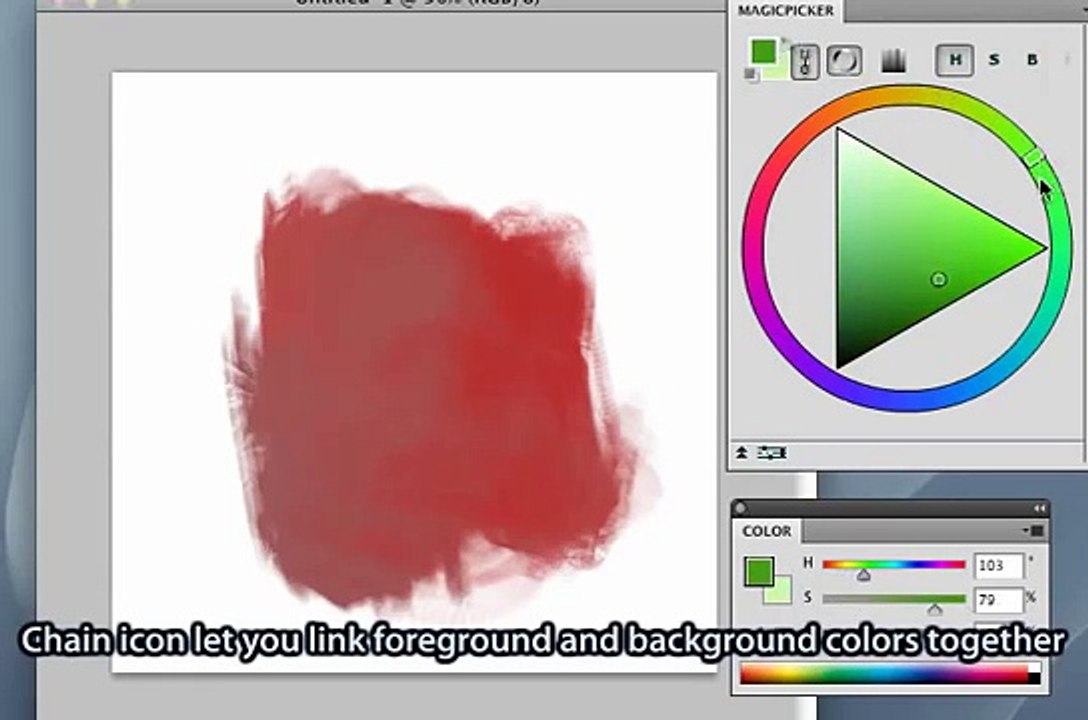 Color wheel in Photoshop CS3/CS4/CS5/CS6/CC/CC2014: Magic Picker extension panel