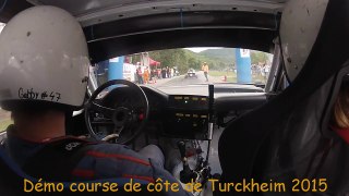 On Board Drift Turckheim 2015 course de côte Gabby Drifitng
