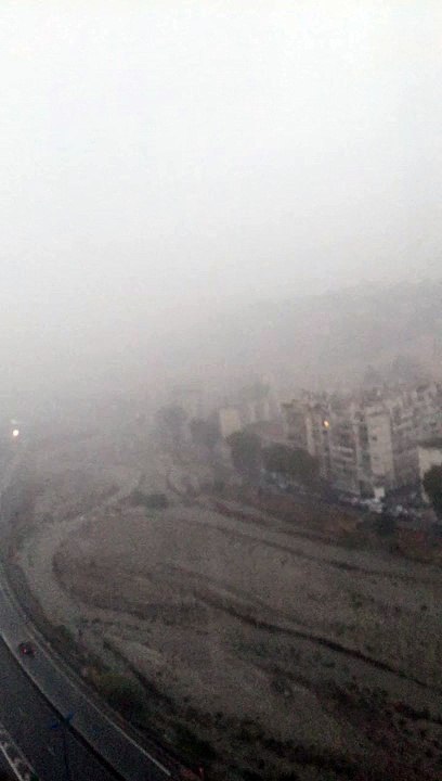 Les orages à Nice-Est