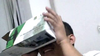 DIY VR GOOGLE from cardboard