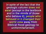 Evolution Part 3:The Geologic Column and Evolution Myths