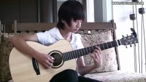 ABBA) The Winner Takes It all   Sungha Jung Acoustic Tabs Guitar Pro 6