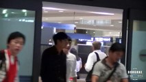 [Qinghaetffc]140903 Leeteuk & Donghae at ICN Airport(Go back to Korea)