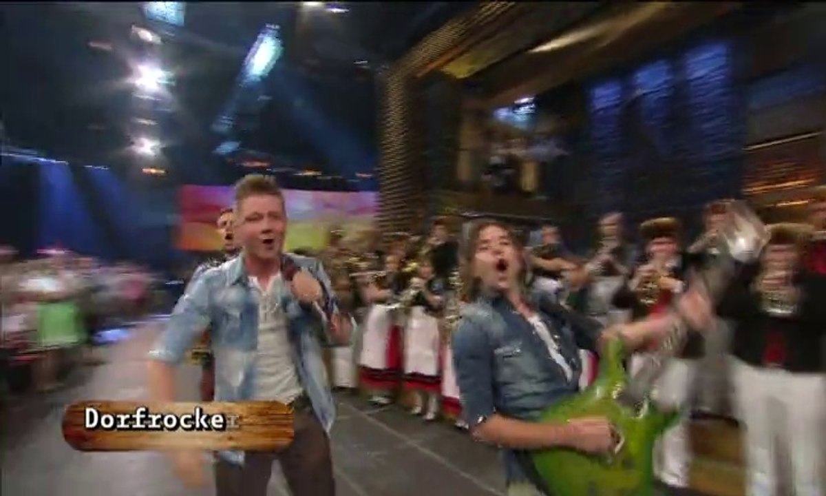 Dorfrocker - Ich steh auf Blasmusik & Schwarzwaldmarie 2015