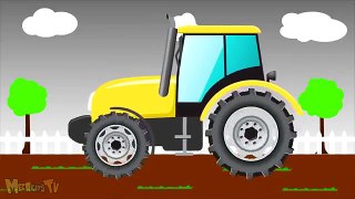 Tractor Transform To Truck - Monster Trucks For Children - Video for Kids