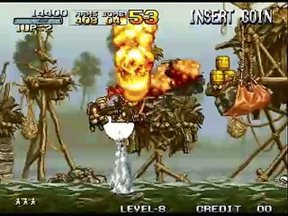 Metal Slug 1 Level-8 Mission 1~2