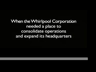 Granholm: Whirlpool Chooses Michigan