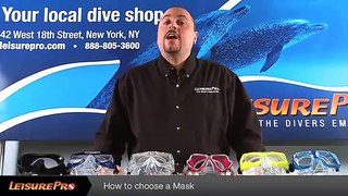 How to Choose a Dive Mask - By Leisurepro