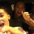 Mackenzie,Maddie and Kendall dancing and singing to how deep is your love part 1