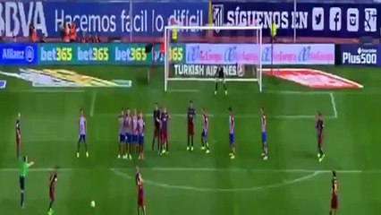 Neymar Freekick vs Atletico Madrid