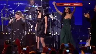 Gary Barlow,Tulisa,Nicole Scherzinger & Dawn French ~ Fairytale Of New York (on Text Santa)