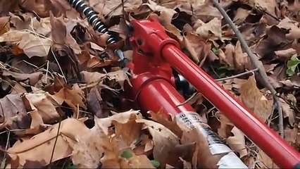 Volvo XC70 Frame Straightening at Home, Using Trees