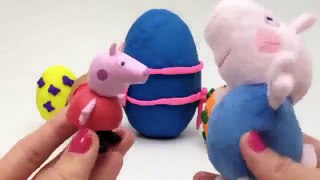 Peppa Pig Play Doh Easter Eggs Huge Playdough Surprise Eggs Toys Hasbro