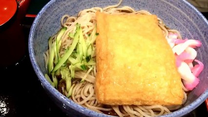 きつねそば 大盛り 2015　　　kitsune soba   Japanese cuisine