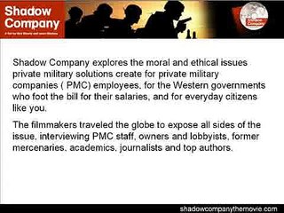 Shadow Company - Award Winning Iraq War Documentary Film