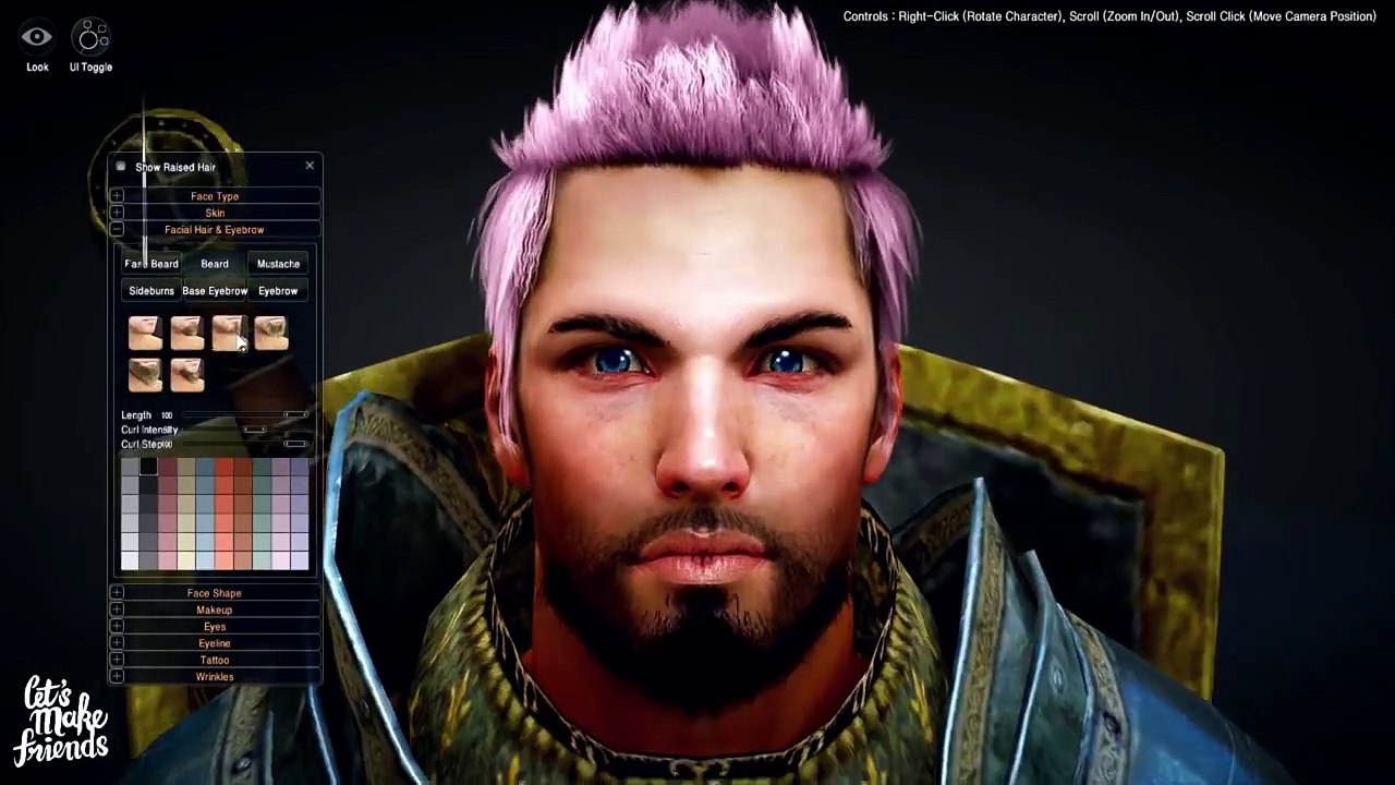 Black Desert Character Creation Time-lapse [BDO]