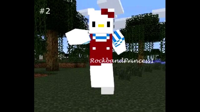 Minecraft Skins Top Cartoon Minecraft Skins For Hello Kitty