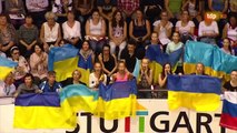 2015 World Rhythmic Gymnastics Championships. Groups AA. Ukraine. Ribbons