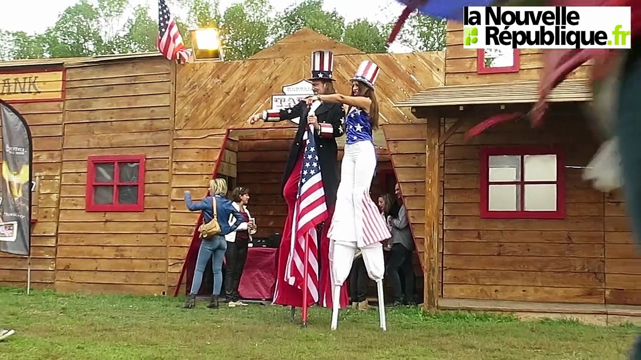 VIDEO. Indre-et-Loire. Un vent d'Amérique souffle à Luynes