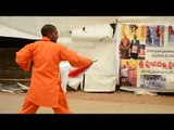 Kungfu Training AP Martial arts Broad Sword Indian Wushu Nellore Kick Boxing