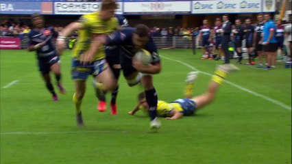 TOP 14 - Clermont - Bordeaux-Bègles : 26-26 - ESSAI Baptiste SERIN (BOR) - Saison 2015/2016