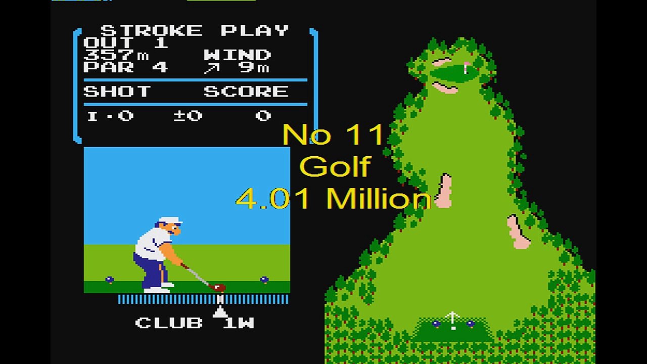 Top 25 Nintendo ( NES ) - No 11 Golf