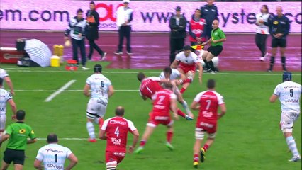 TOP 14 - Racing 92 - Grenoble : 23-14 - ESSAI Joe ROKOCOKO (RAC) - Saison 2015/2016