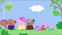 Peppa Pig listens to music