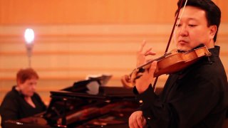 Beethoven Romance  - William Yun Violin; Kathleen Najarian Piano; Performed at Segerstrom Hall