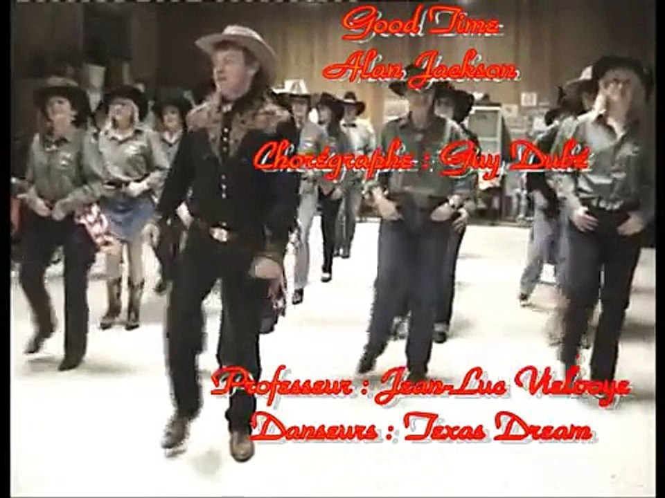Country Line Dance - Good Time - Alan Jackson
