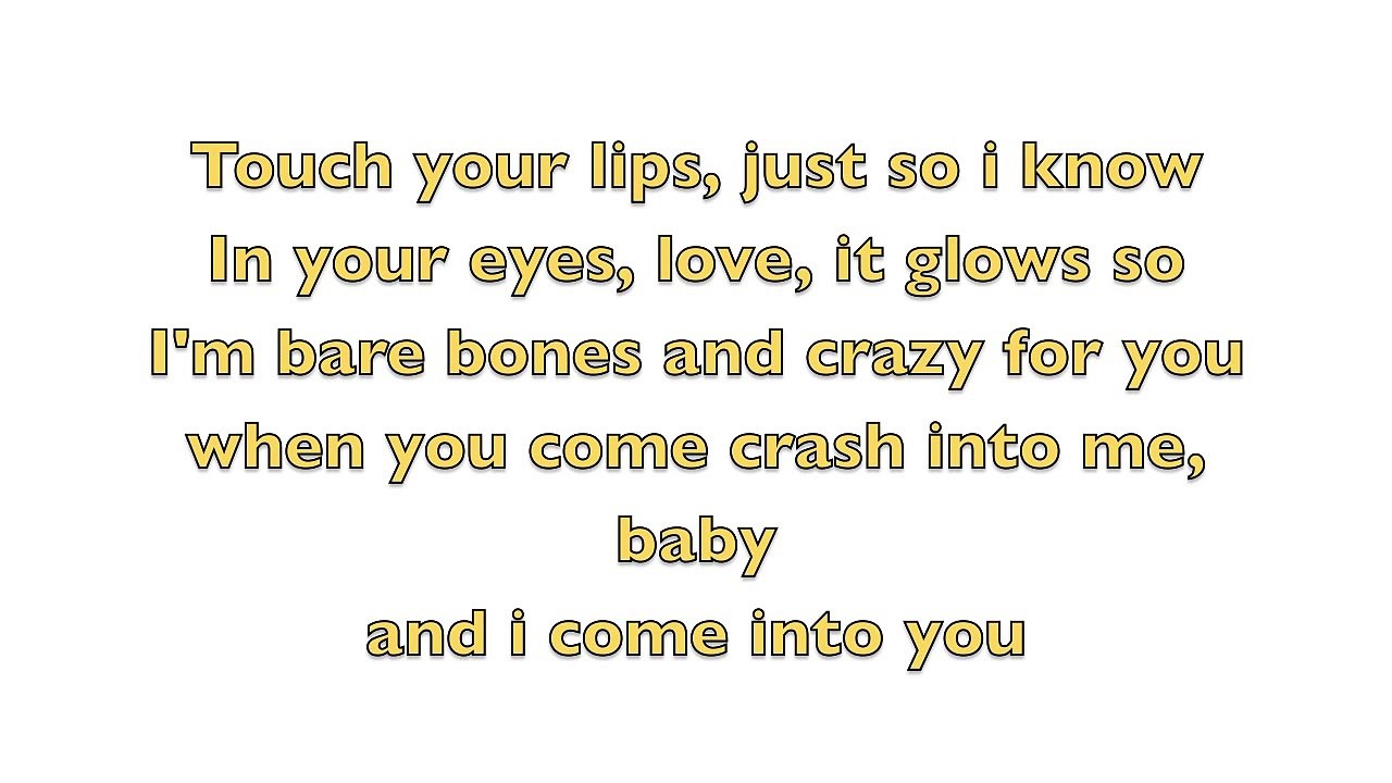 Crash Into Me Lyrics - Dave Matthews Band (HQ)