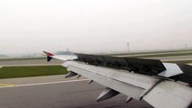 Asiana Airlines A321 OZ161 hazy landing at Seoul Incheon Airport