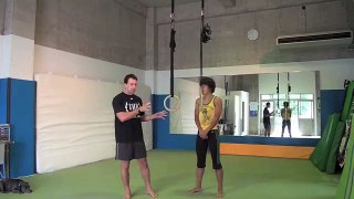 Gymnastic Rings Tutorial - The Tuck to Tuck Shoulder Stand