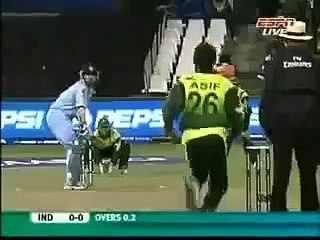 Mohammad Asif 4 -18 vs India Twenty20 - Magic Bowling - Video Dailymotion