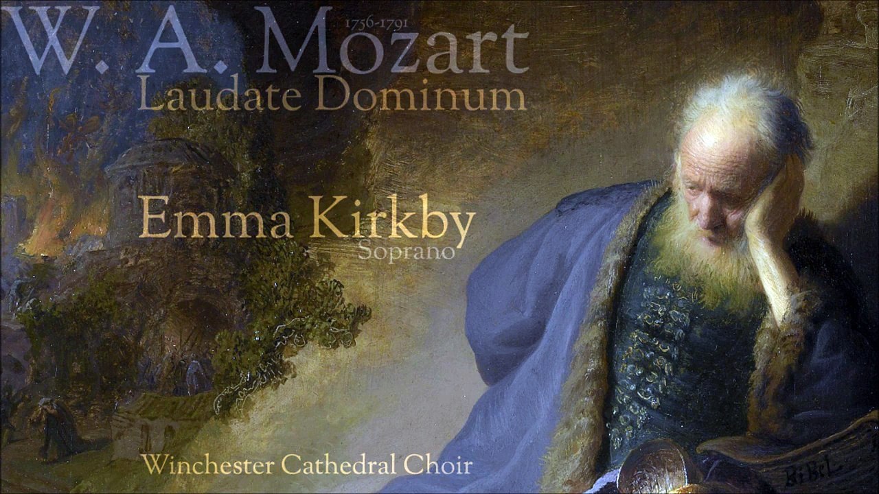 Emma Kirkby - "Laudate Dominum"   K 339  Mozart