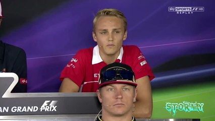 F1 2013 Indian Grand Prix FUNNY Kimi Raikkonen on going to Ferrari Uhh good 2